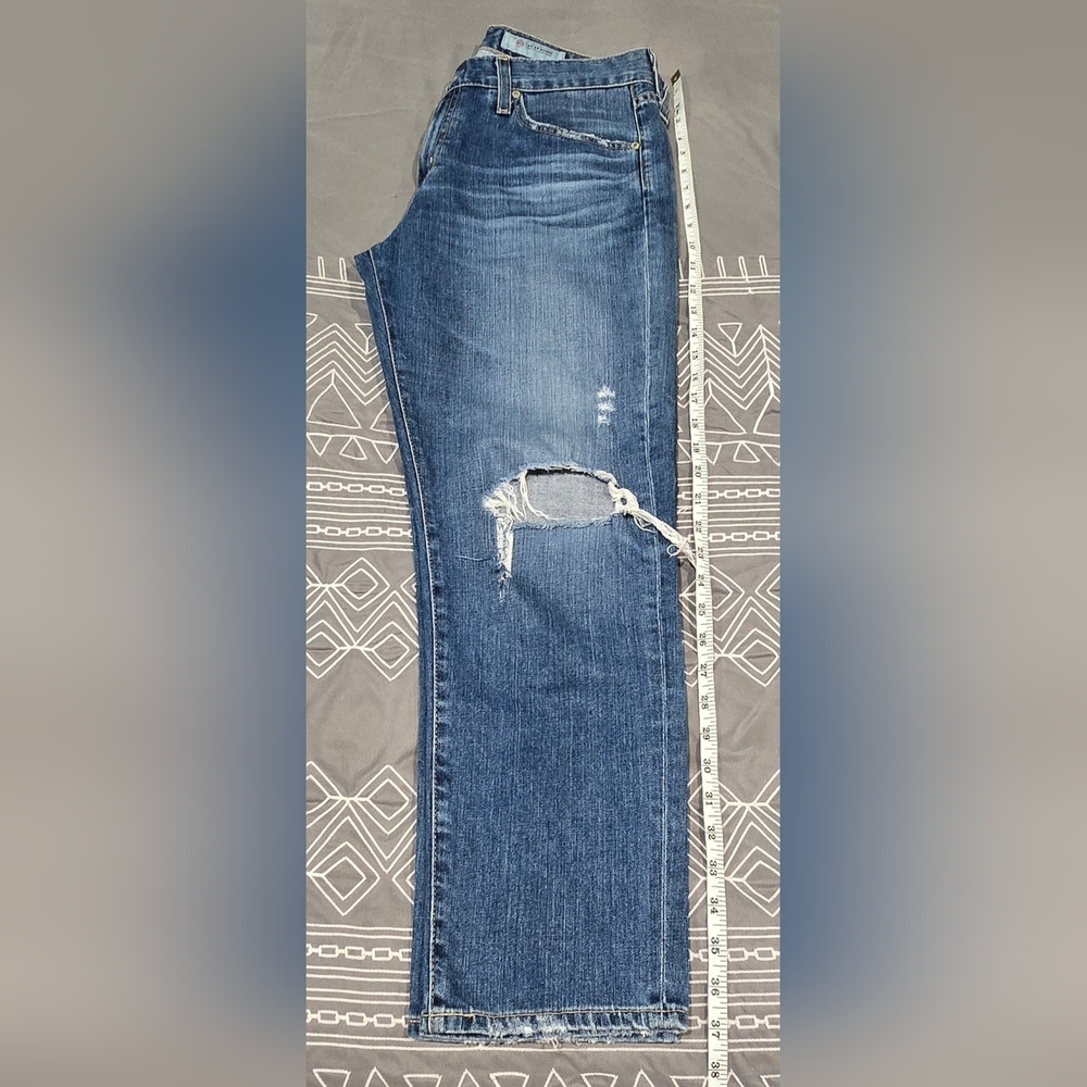 Adriano Goldschmied The Ex Boyfriend Slim Distressed Jeans Size 28 - Picture 2 of 9
